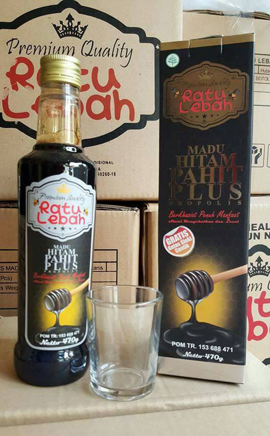 madu hitam plus propolis